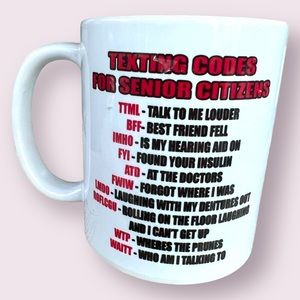 Rogue River Best Funny Coffee Mug Senior Citizen Text Novelty Retirement Gift